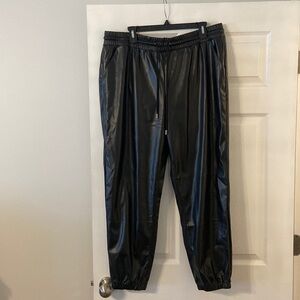 NINE WEST JEANS BLACK PULL ON JOGERS SIZE XL BRAND NEW COLOR BLACK